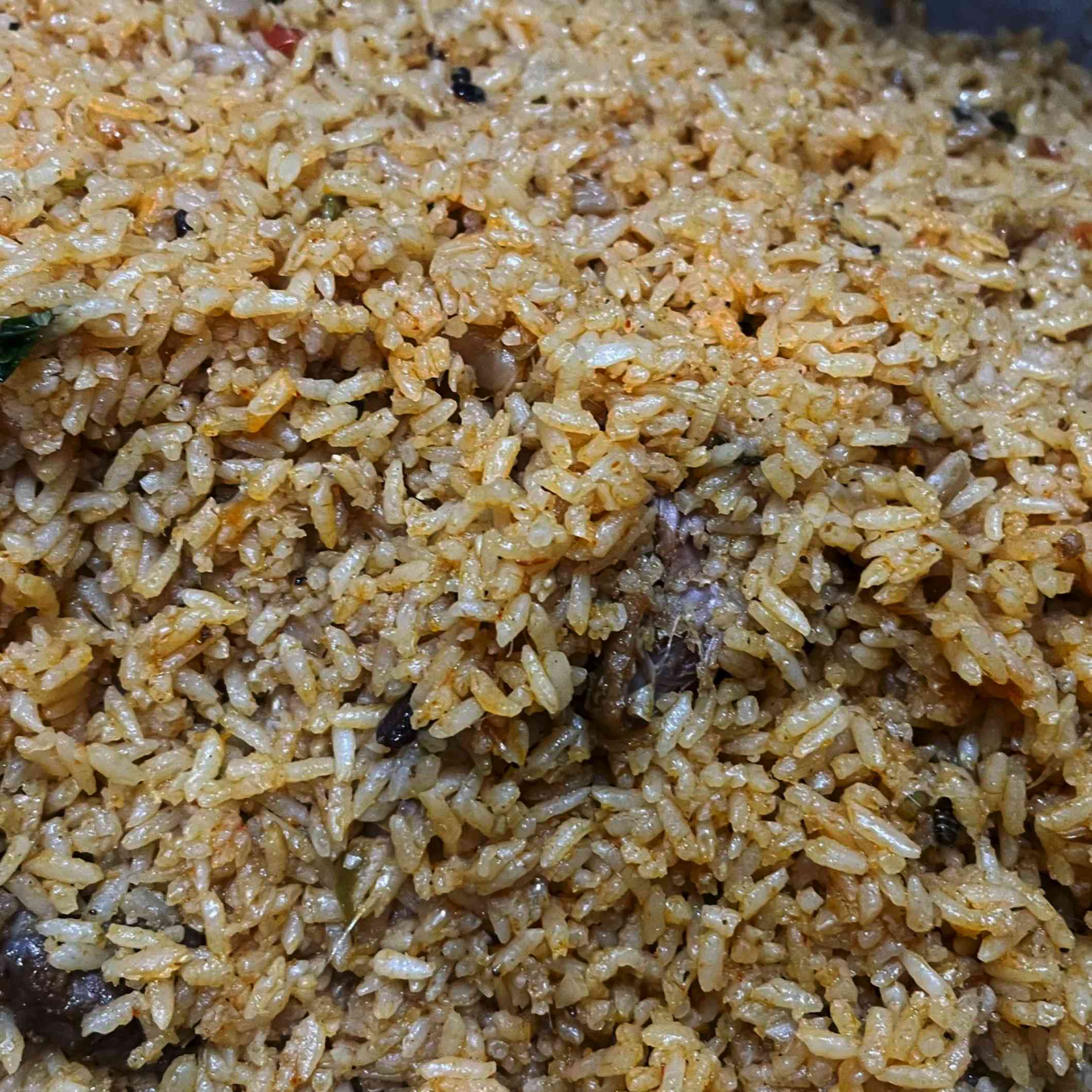 Indulge in the rich flavors of Beef Biryani, featuring tender beef, fragrant seeraga sambha rice, and a harmonious blend of spices for an authentic and savory culinary experience